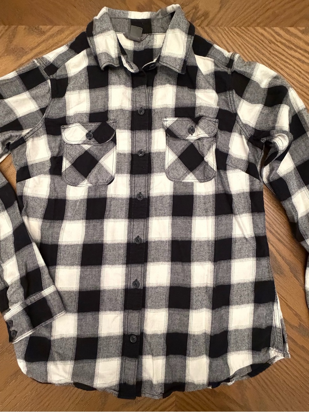Eddie Bauer Women’s Buffalo Plaid Flannel Shirt – Size Small